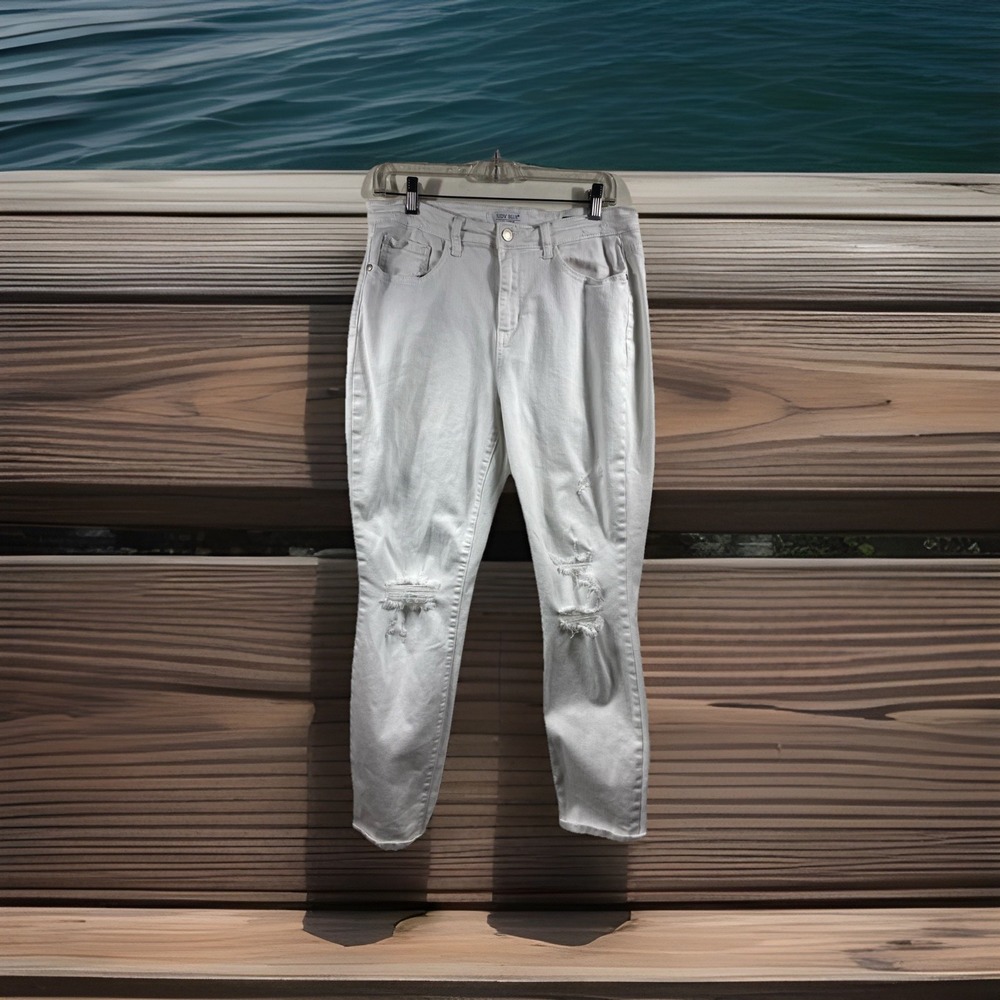 Judy Blue Jeans Los Angeles White   11/30 Distressed White‎ JB82276